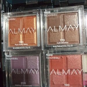 Almay quad eyeshadows
